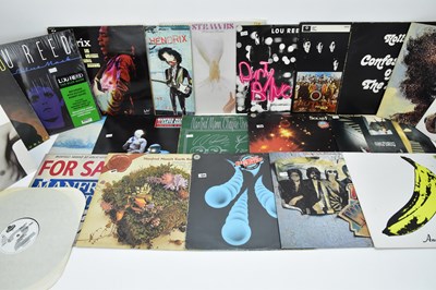 Lot 422 - ROCK; twenty-two records including three...