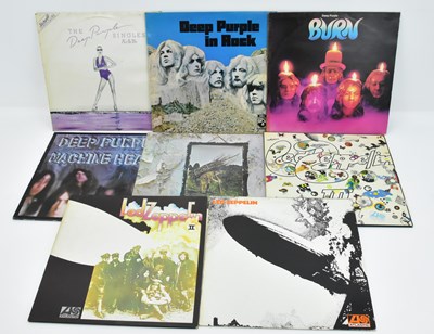 Lot 377 - DEEP PURPLE; four albums 'Machine Head', 'Deep...