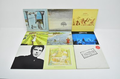 Lot 389 - GENESIS; nine albums comprising 'Wind and...