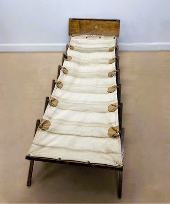 Lot 669 - An early 20th century Cabinetta canvas and oak...