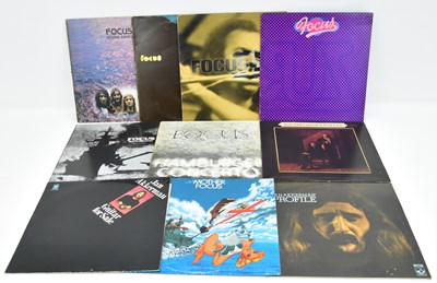 Lot 388 - FOCUS; ten albums comprising seven by Focus...