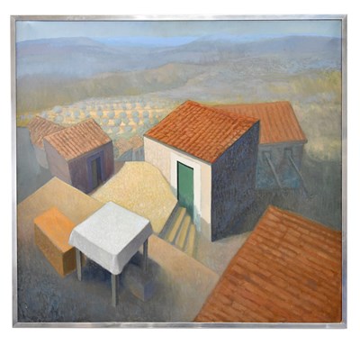 Lot 145 - JOHN PICKING (born 1939); oil on canvas,...