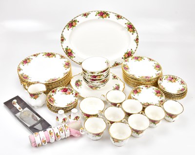 Lot 1410 - ROYAL ALBERT; an 'Old Country Roses' pattern...