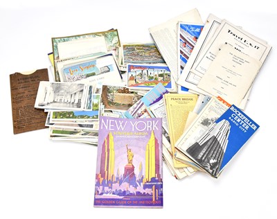 Lot 1113 - A collection of maritime ephemera relating to...
