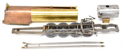 Lot 208 - COLUMBIA; a 3.5" gauge 4-8-4 chassis, with a...