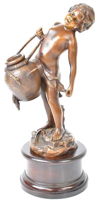 Lot 99 - AFTER AUGUSTE MOREAU (A834-1917); a bronze...
