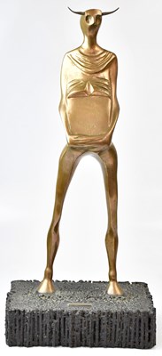 Lot 103 - ARTHUR DOOLEY (1929-1994); a bronze sculpture,...