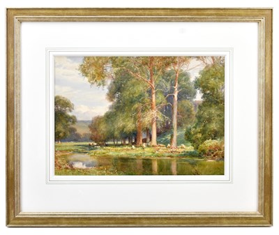 Lot 1675 - HENRY JARVIS; 19th century watercolour, ‘Early...
