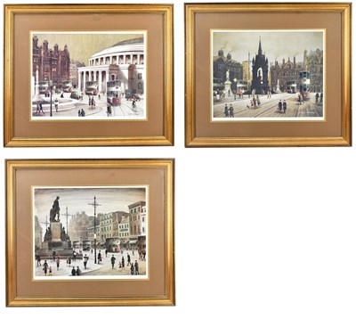 Lot 1596 - ARTHUR DELANEY; a group of three pencil signed...