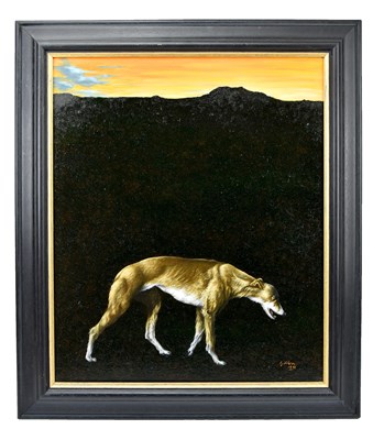 Lot 139 - BILL GILLON PPSSA (Scottish, 1942-2021); oil...
