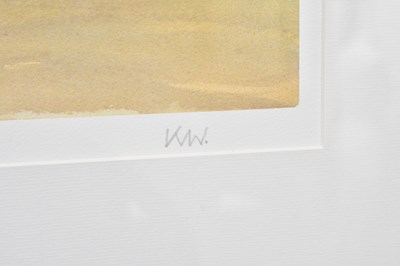 Lot 19 - SIR KYFFIN WILLIAMS RA (1918-2006); pencil...