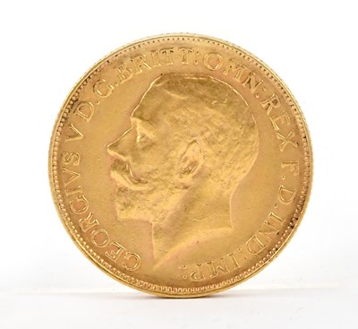 Lot 616A - A George V full sovereign, 1926.