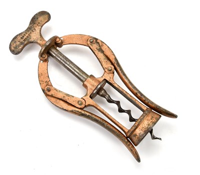 Lot 306 - BUSS & SONS MANCHESTER; a vintage corkscrew,...