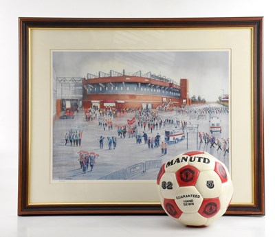 Lot 789 - MANCHESTER UNITED INTEREST; a Bernard McMullen...