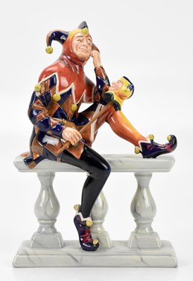 Lot 304 - ROBERT I. TABBENOR FOR ROYAL DOULTON; a rare...