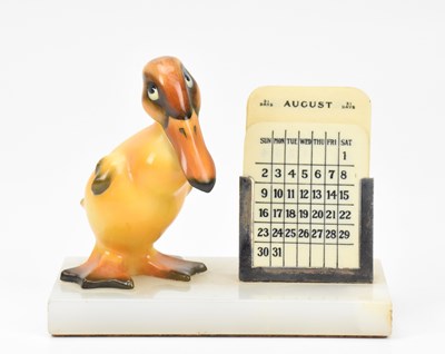 Lot 348 - LESLIE HARRADINE FOR ROYAL DOULTON; a rare...