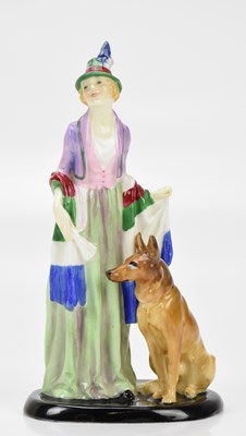 Lot 328 - LESLIE HARRADINE FOR ROYAL DOULTON; a rare...