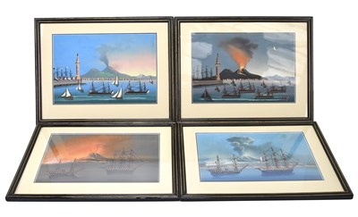 Lot 1631 - ITALIAN SCHOOL; early 20th century, four naive...