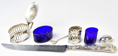 Lot 719 - W. T. TOGHILL & CO; a George V hallmarked...