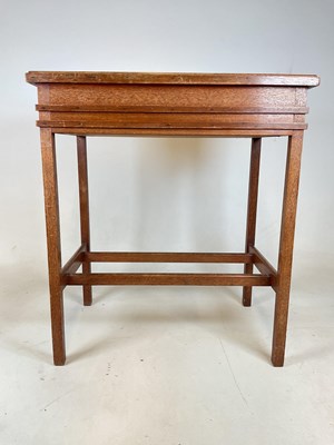 Lot 792 - A converted sewing table, height 71cm, width...