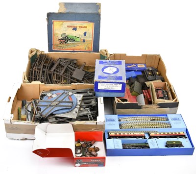Lot 1794 - HORNBY MECCANO; two early clockwork trains,...