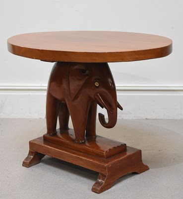 Lot 133 - A late 20th century mahogany and stained wood...
