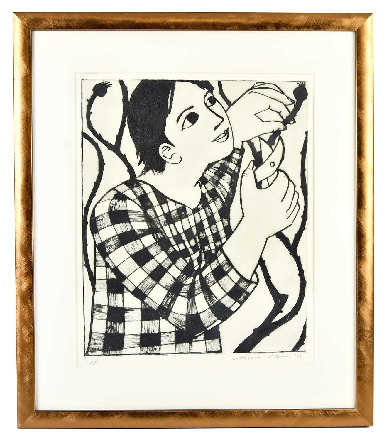 Lot 40 - ANITA KLEIN (Australian, born 1960); pencil...