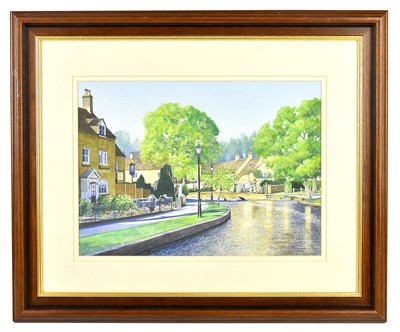 Lot 112 - FREDERICK LEA; watercolour, 'A Spring Morning,...