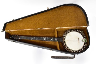 Lot 635 - WINDSOR; an Artiste Model 2 banjo, in hard...