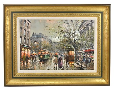 Lot 1614 - ANTOINE BLANCHARD (1910-1988); oil on canvas, '...