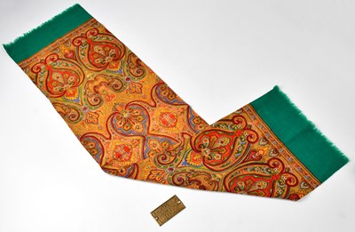 Lot 292 - RINGO STARR; a Paisley scarf which once...
