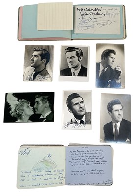 Lot 640 - Two early to mid 20th century autograph albums,...