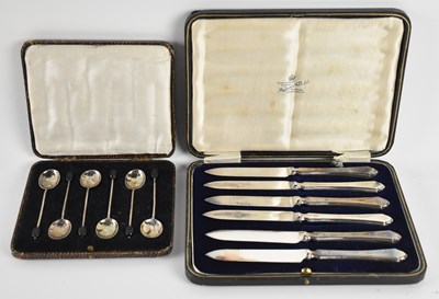 Lot 1250 - COOPER BROS & SONS LTD; a cased set of six...