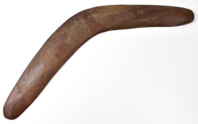 Lot 181 - An Australian First Nation boomerang,...