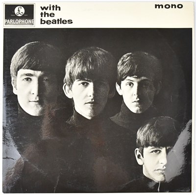 Lot 448 - THE BEATLES; 'With The Beatles', yellow...