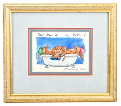Lot 1573 - HAROLD RILEY (1934-2023); ink signed limited...
