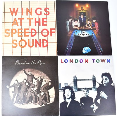 Lot 464 - WINGS; four LPs, comprising 'Wings at the...