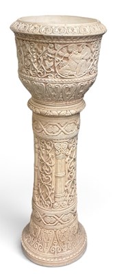 Lot 226 - A modern decorative plaster jardinière on...