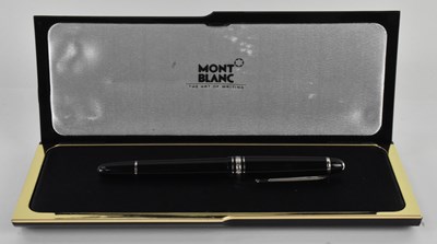 Lot 395 - MONTBLANC; a cased 'Meisterstuck Solitaire'...