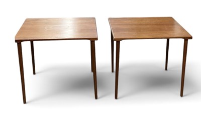 Lot 92 - FRANCE & SON (DENMARK), a pair of teak mid...