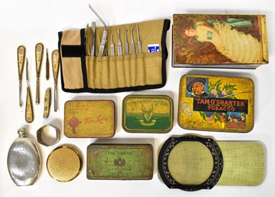 Lot 260 - A collectors' lot, to include branded tins,...