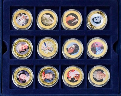 Lot 734 - WESTMINSTER MINT; a cased set of twelve...