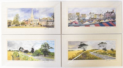 Lot 554 - ANDREW DIBBEN (born 1941); twenty-two signed...