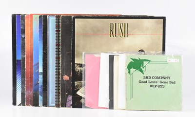 Lot 346 - AMERICAN ROCK; thirteen ablums to include Rush...
