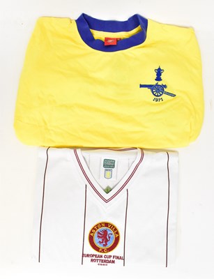 Lot 646 - Seven UK football club shirts comprising Aston...