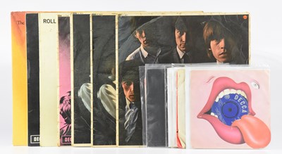 Lot 451 - THE ROLLING STONES; seven albums comprising...