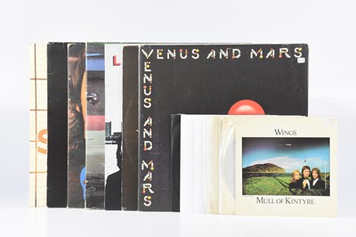 Lot 465 - WINGS; seven albums comprising London Town...