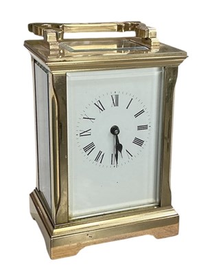 Lot 212 - A late 19th/early 20th century French brass...