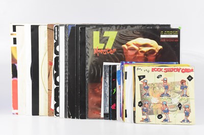 Lot 323 - A collection of nineteen 12" singles, mostly...