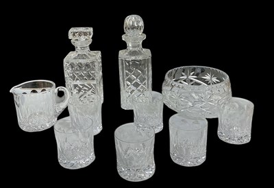 Lot 824 - TUDOR CRYSTAL; a part suite of assorted...